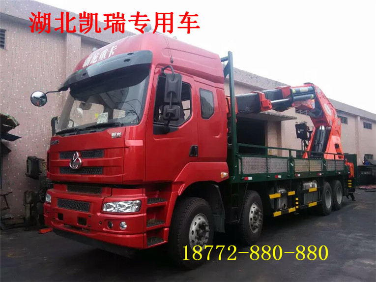 柳汽四軸國五高頂隨車吊 柳汽四軸國五高頂隨車吊