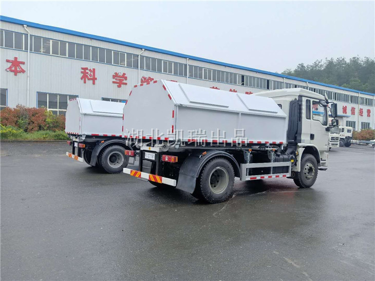 陜汽出口型車型可卸式垃圾車 陜汽出口型車型可卸式垃圾車