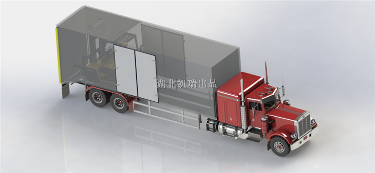 伸縮板式檢衡車(chē)整體行駛圖 伸縮板式檢衡車(chē)整體行駛圖