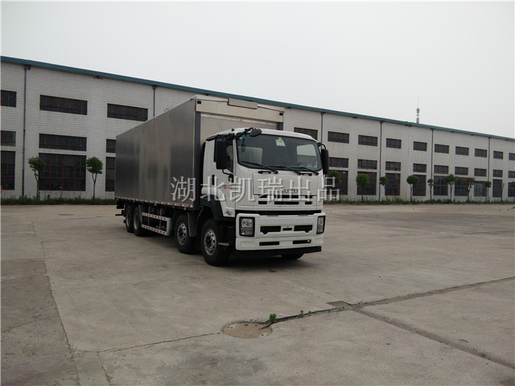 五十鈴四軸廂式計(jì)量檢衡車(右前) 五十鈴四軸廂式計(jì)量檢衡車(右前)