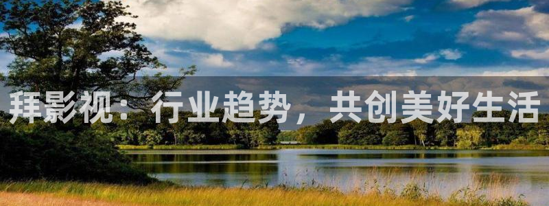 電影紅葉：拜影視：行業趨勢，共創美好生活